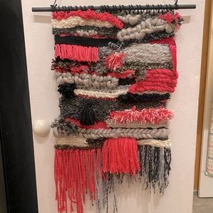 💕 Handmade Woven Tapestry Wall Hanging 💕